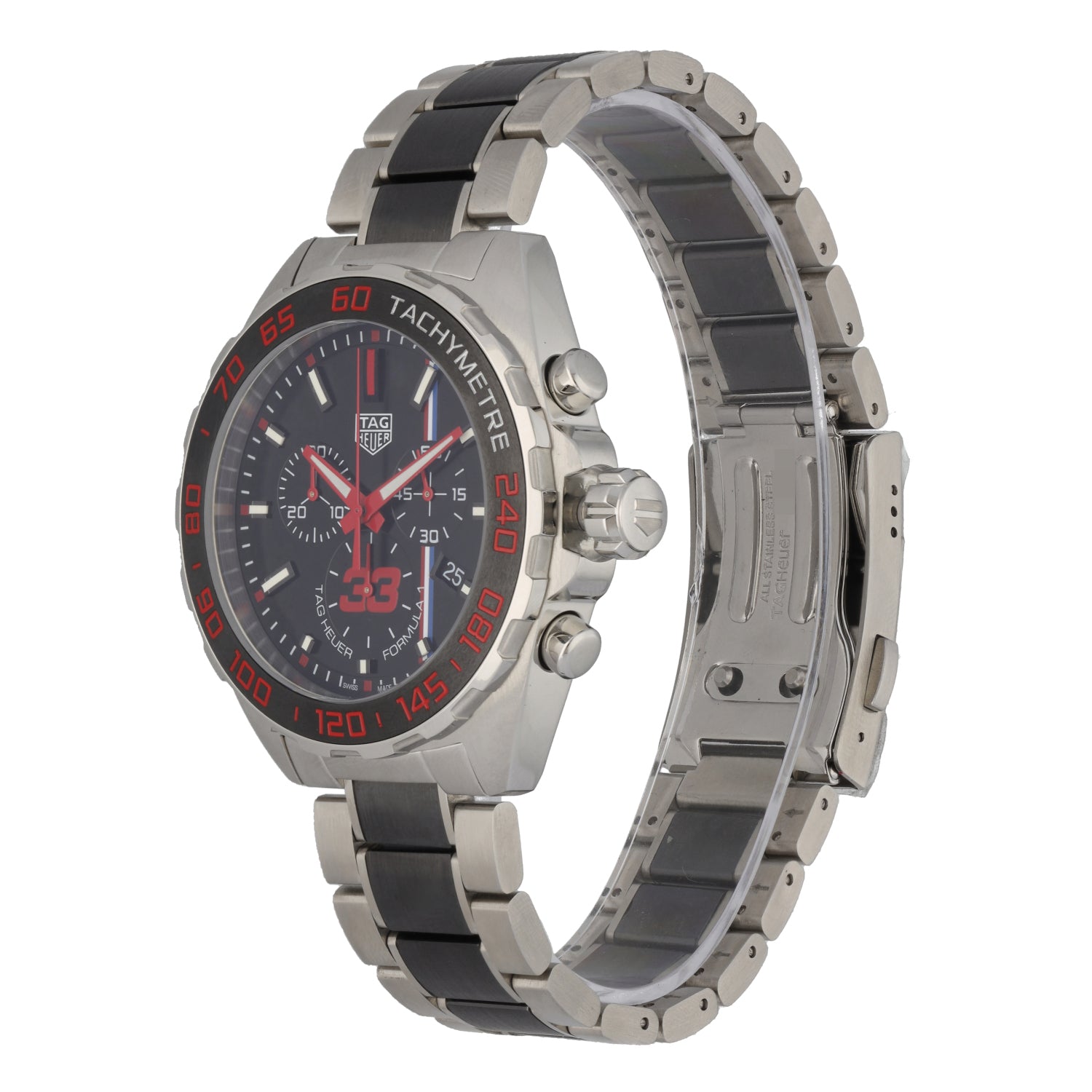 Tag Heuer Formula 1 CAZ101U 43mm Stainless Steel Watch