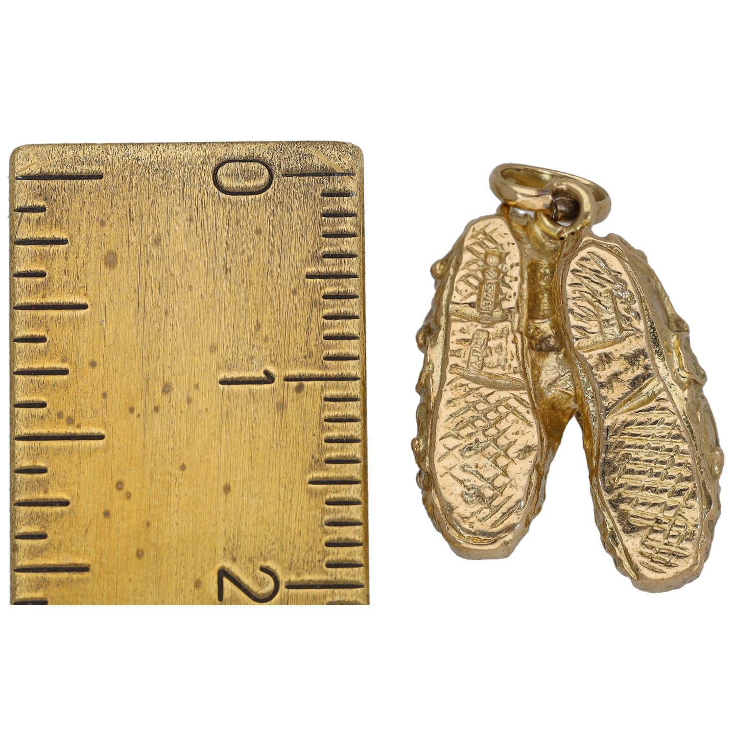 9ct Gold Shoe Pendant