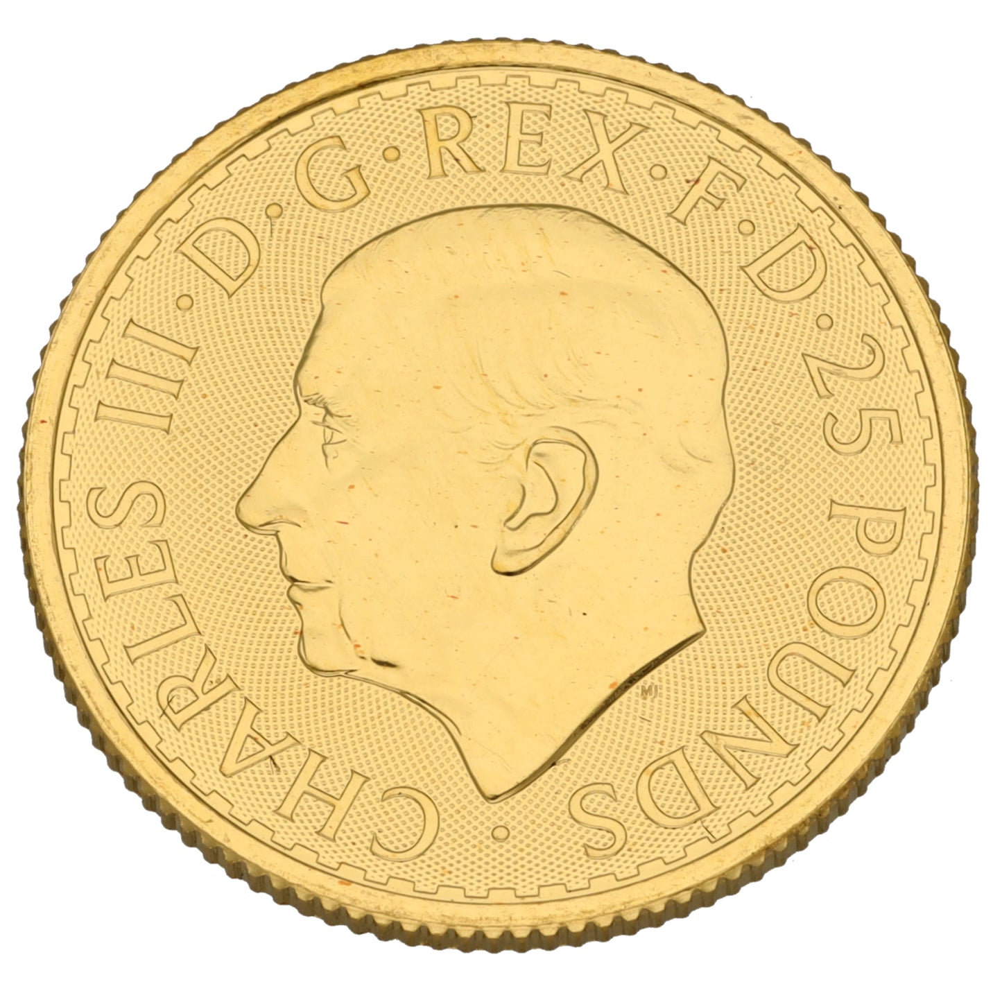 24ct Gold King Charles III DateStamp 1/4 OZ Britannia 2023