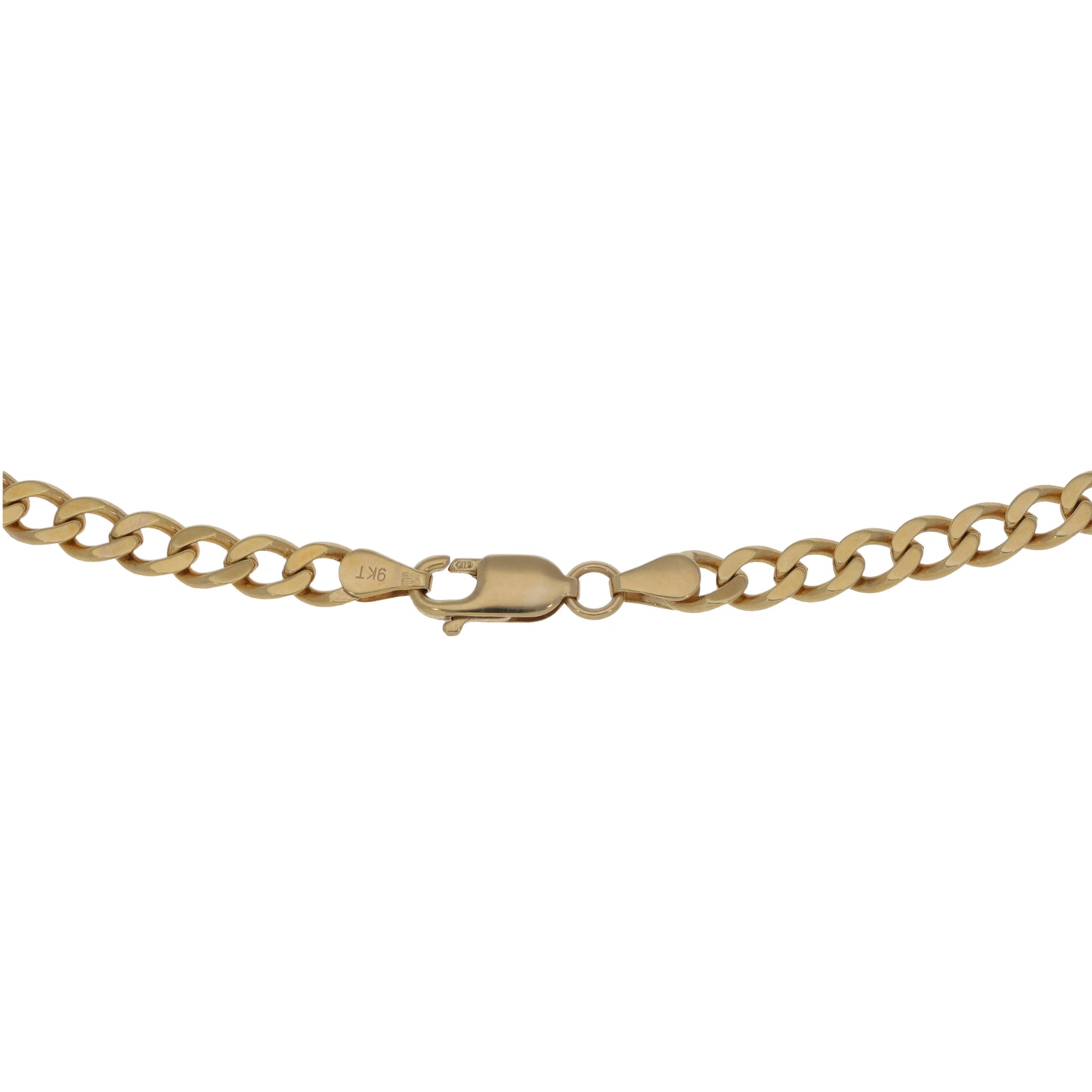 9ct Gold Curb Chain 20"