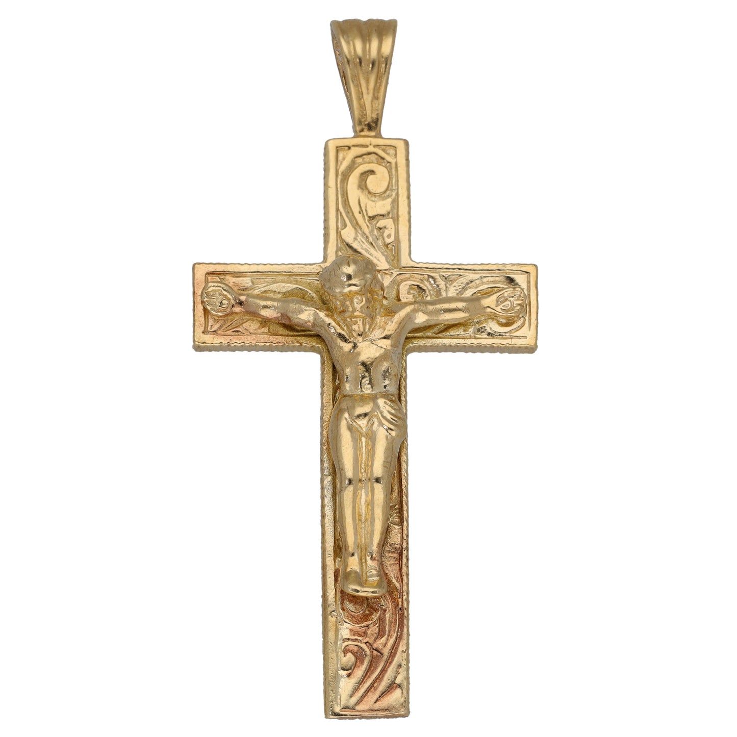 9ct Gold Crucifix Pendant