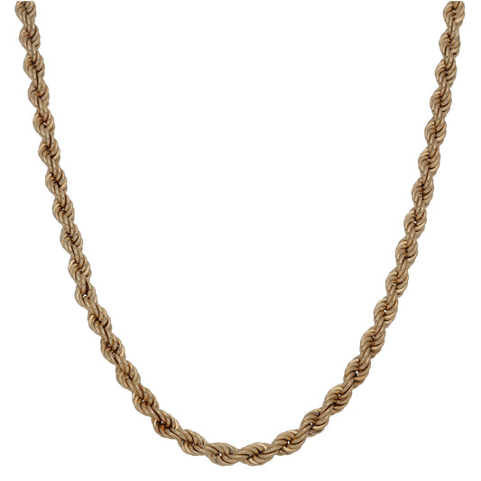 9ct Gold Rope Chain 18"