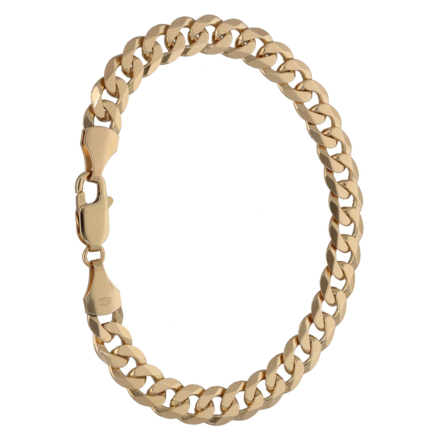 9ct Gold Curb Bracelet