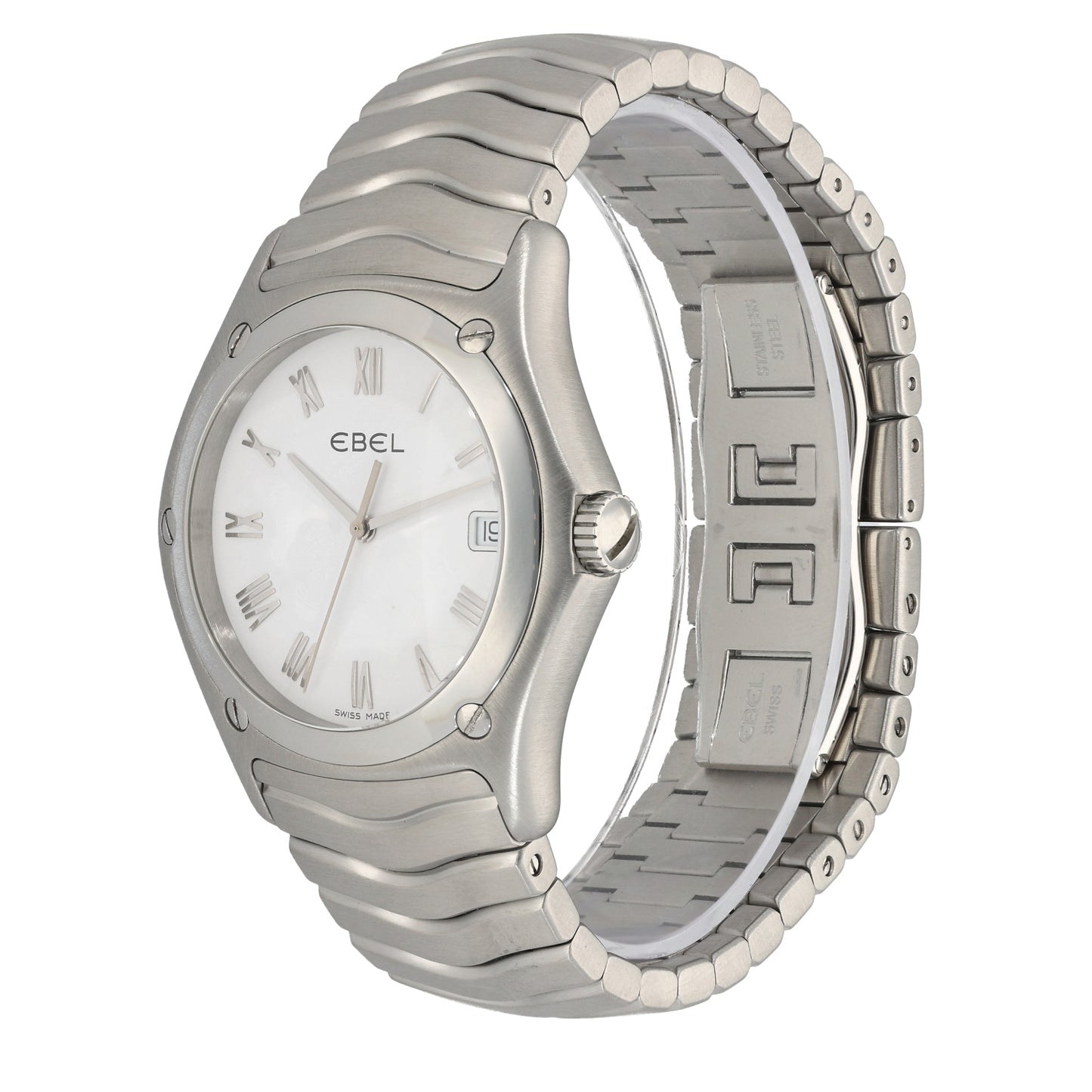 Ebel Classic Wave E9187F41 37mm Stainless Steel Watch