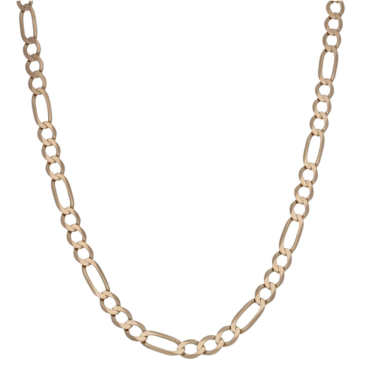 9ct Gold Figaro Chain 18"