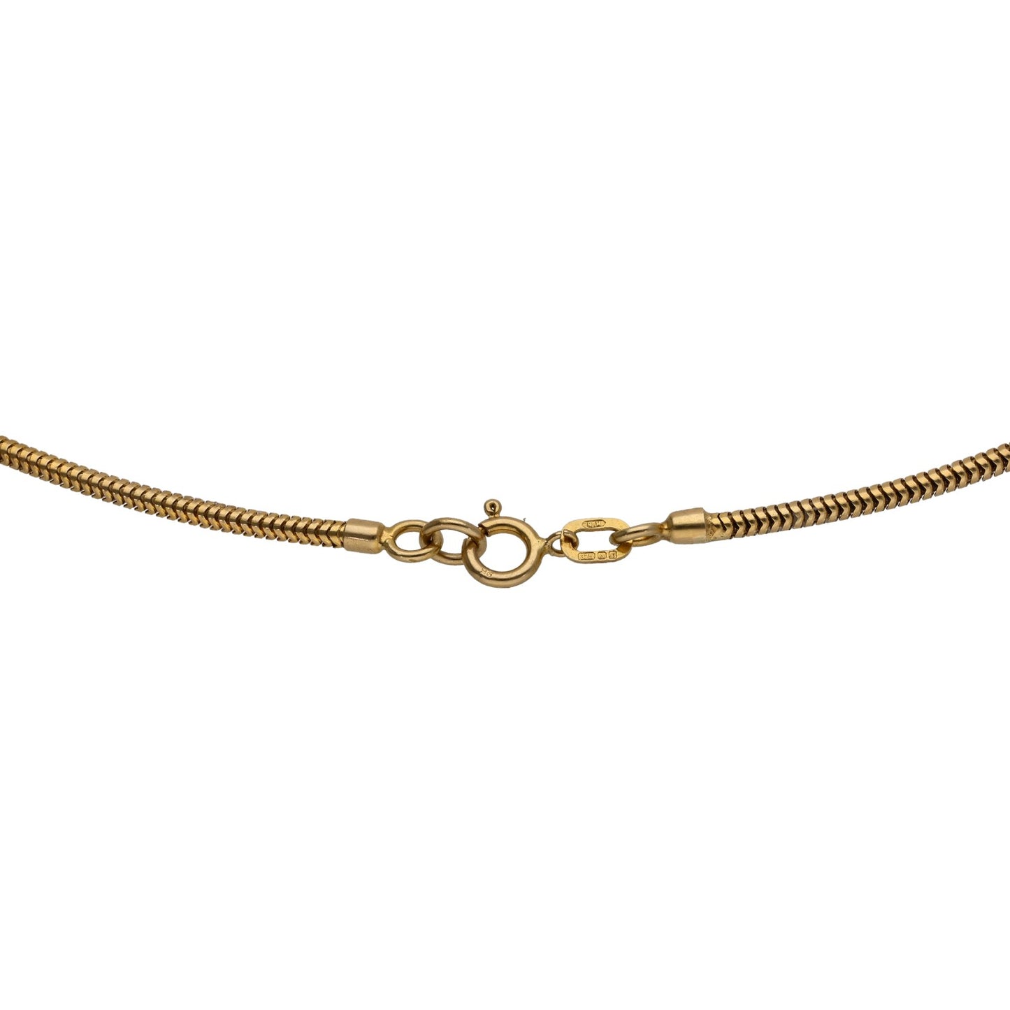 9ct Gold Snake Chain 15"