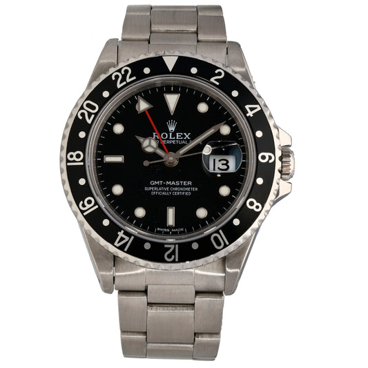 Rolex GMT Master 16700 40mm Stainless Steel Watch
