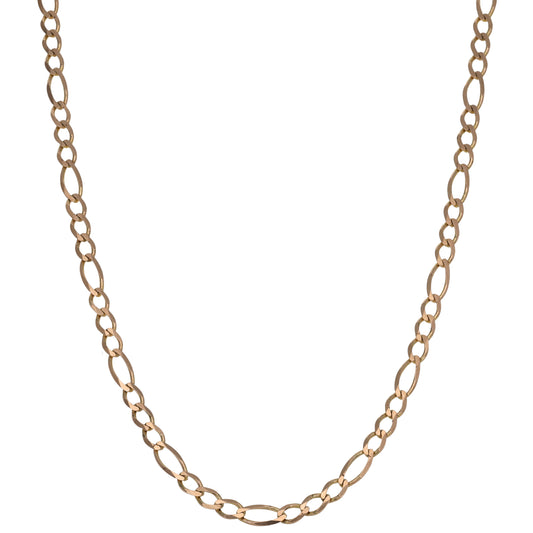 9ct Gold Figaro Chain 24"