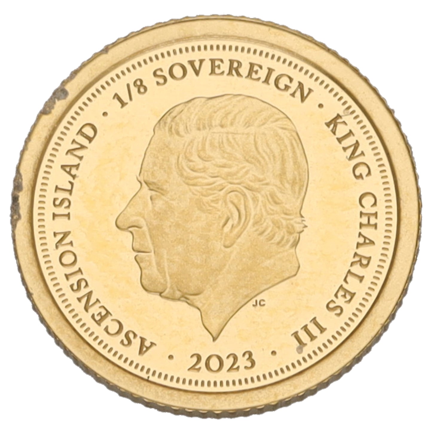 22ct Gold King Charles III Coronation Eighth Sovereign Coin 2023