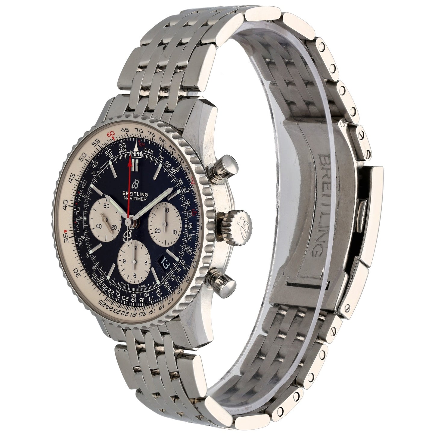 Breitling Navitimer 01 AB0121 43mm Stainless Steel Watch