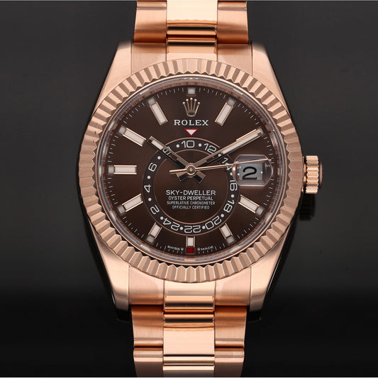 Rolex Sky Dweller 336935 42mm Rose Gold Watch