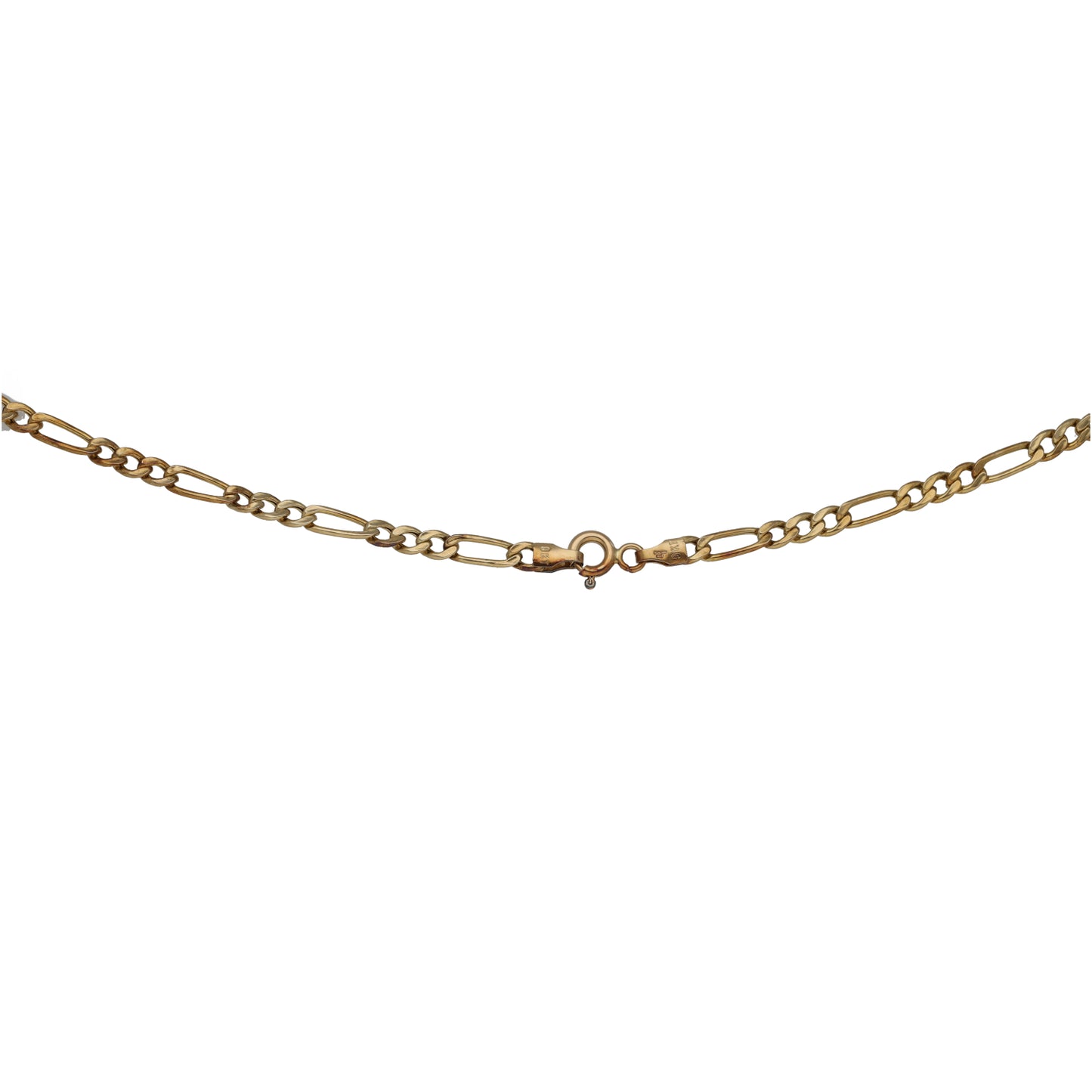 9ct Gold Figaro Chain 20"