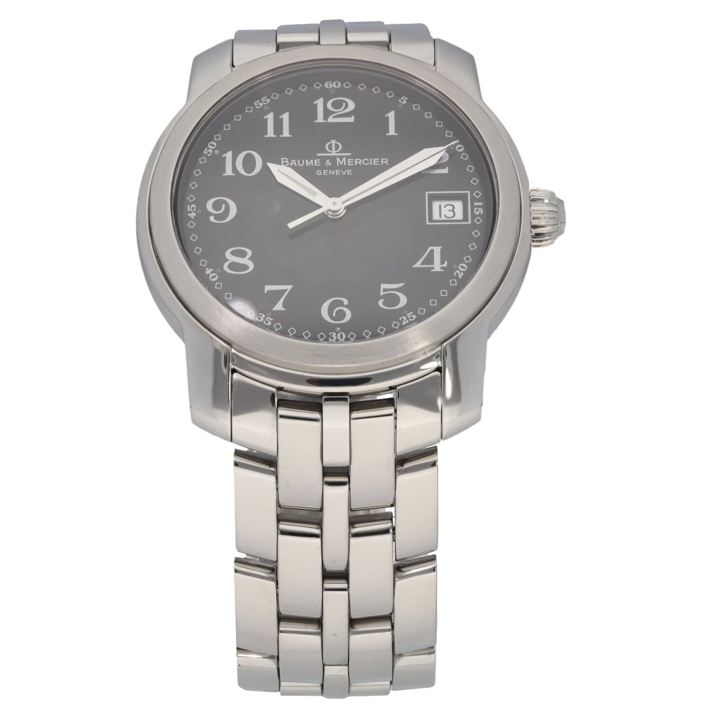 Baume Et Mercier Capeland MV045214 37mm Stainless Steel Watch