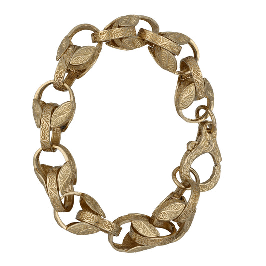 9ct Gold Tulip Bracelet