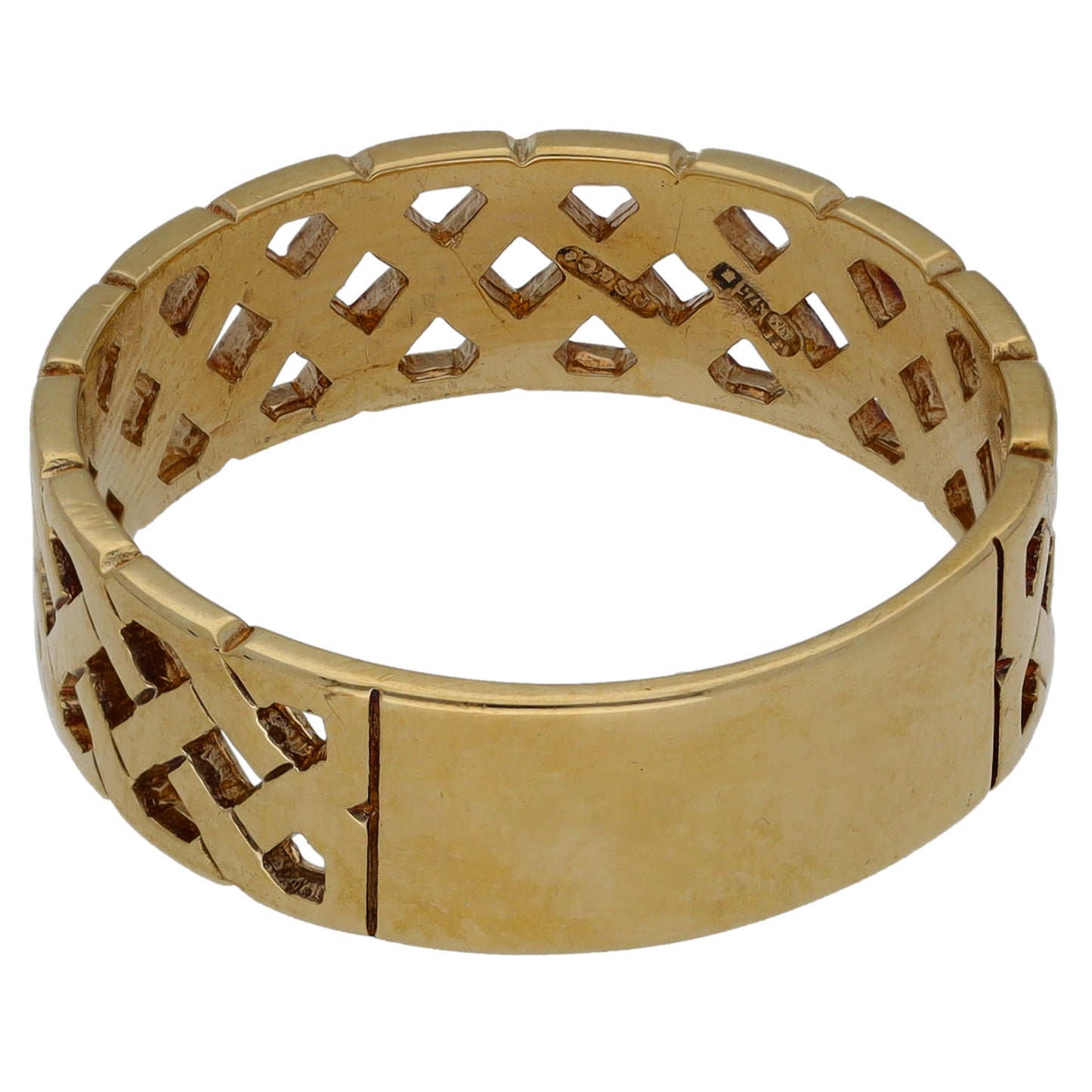 9ct Gold Alternative Ring Size U