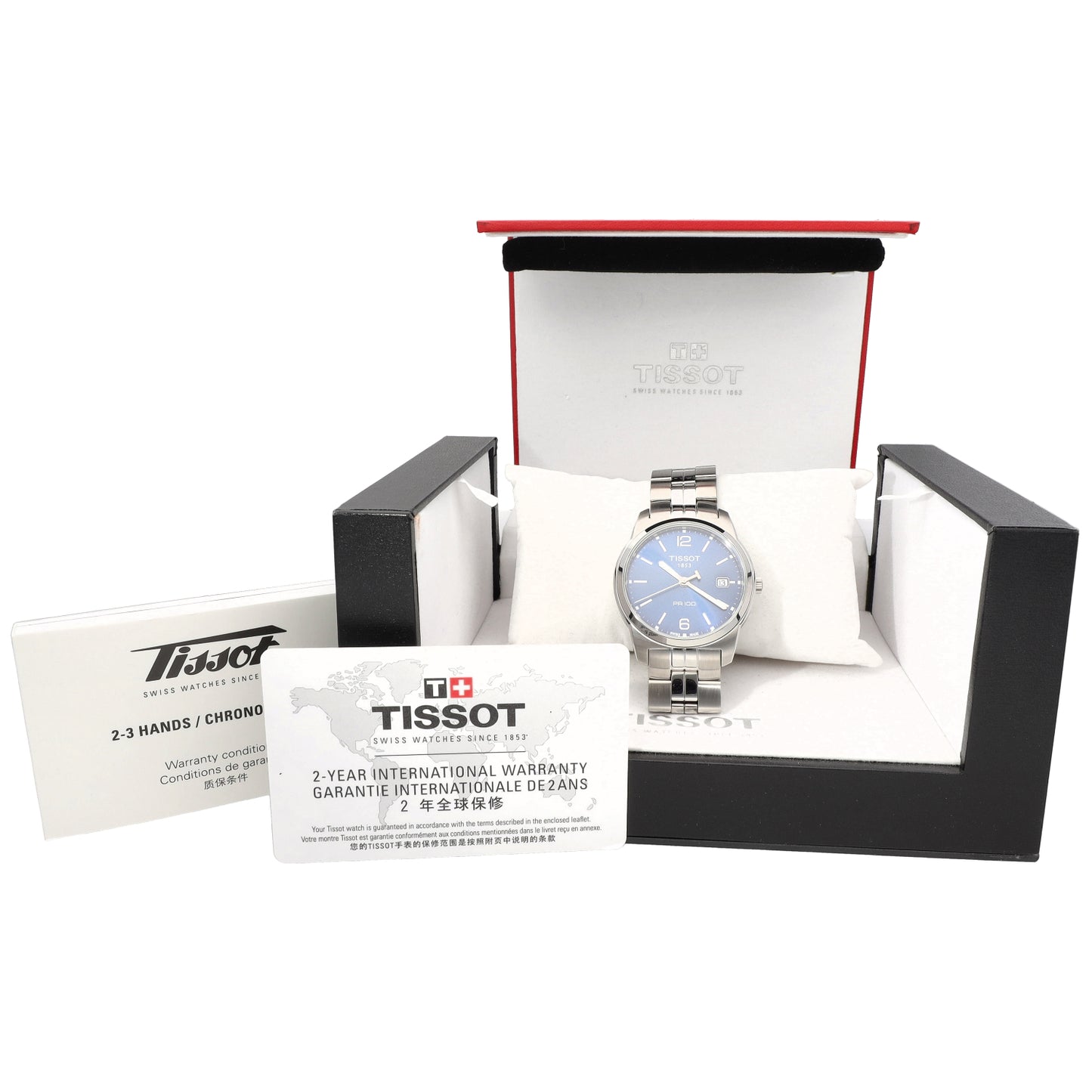 Tissot PR100 T049410 B 38mm Stainless Steel Watch