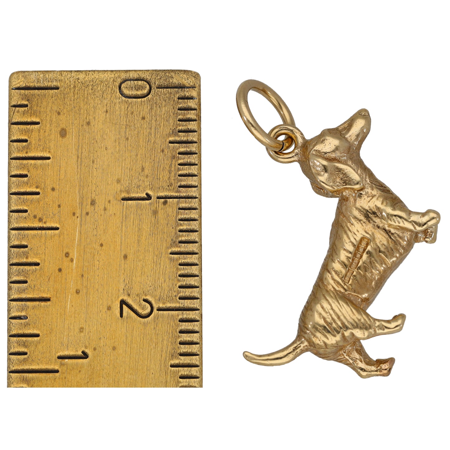 9ct Gold Dachshund Pendant