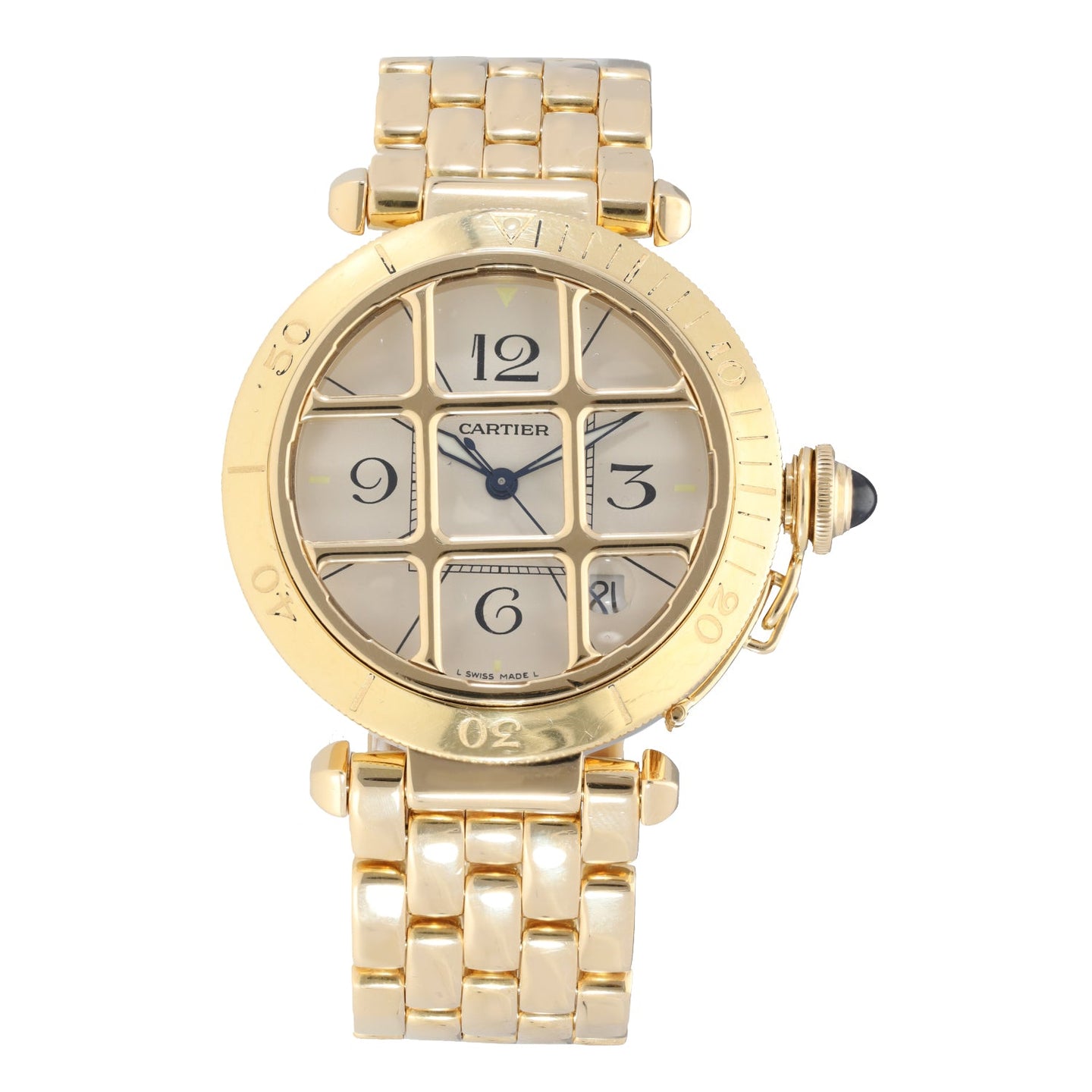 Cartier all hot sale gold watch