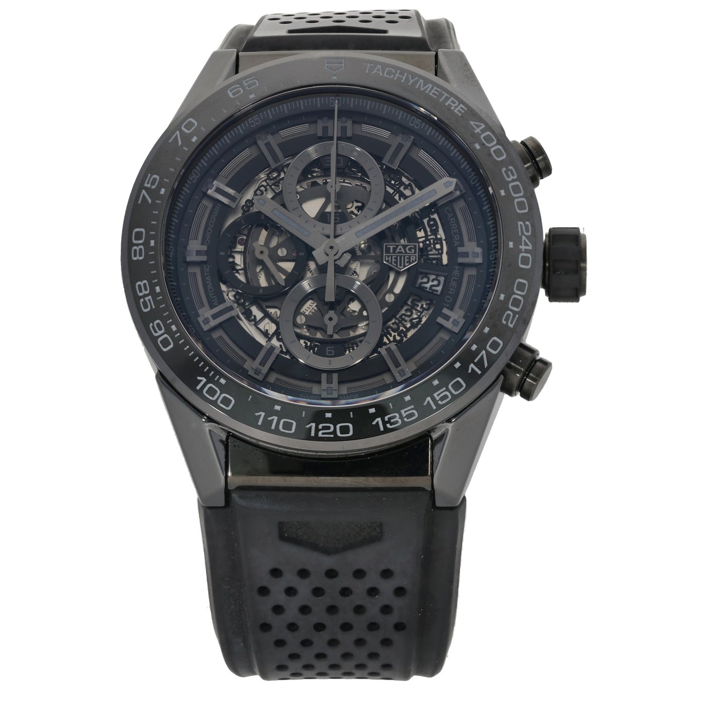 Tag Heuer Carrera CAR2A90 45mm Ceramic Watch