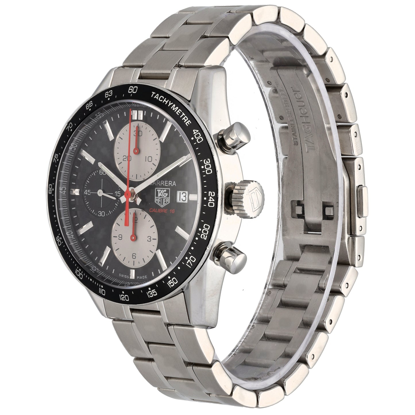 Tag Heuer Carrera CV201T 41mm Stainless Steel Watch