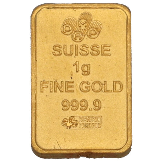 24ct 1g Gold Bar