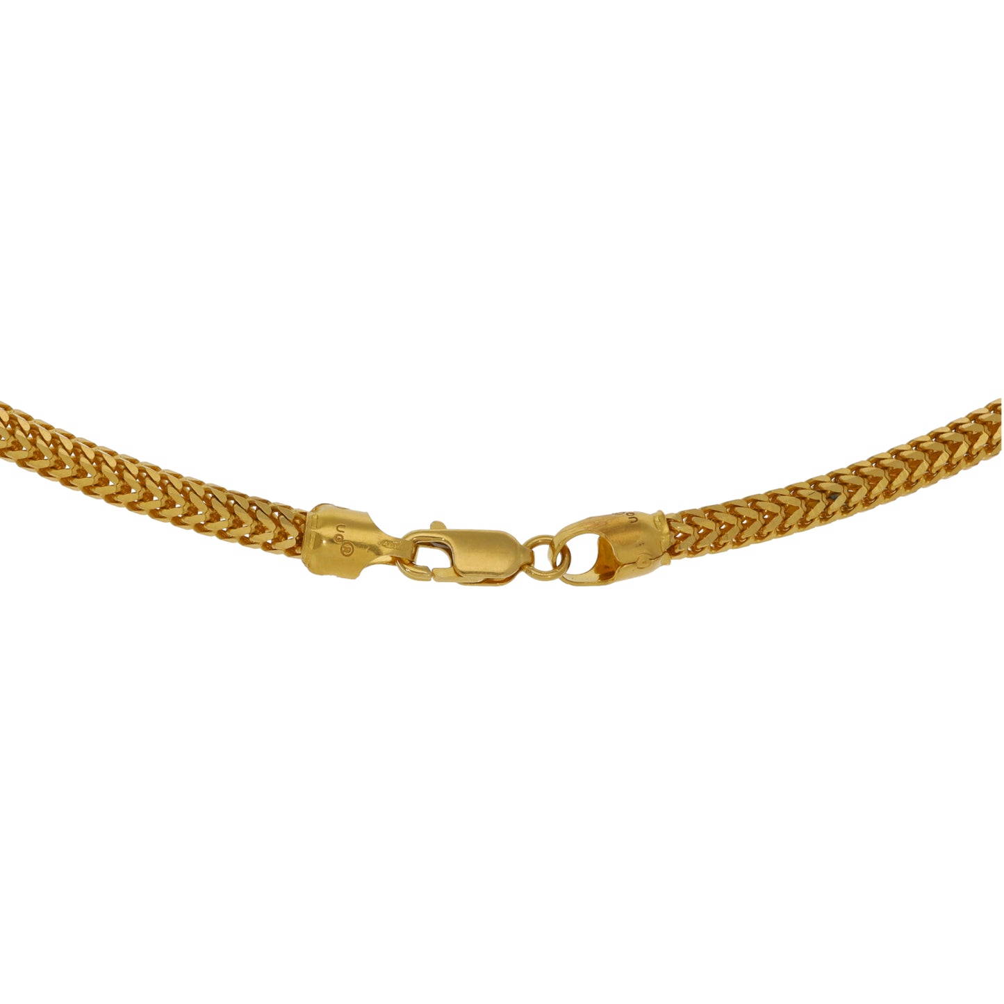 22ct Gold Foxtail Chain 22"