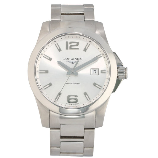 Longines Conquest L3.659.4 41mm Stainless Steel Watch