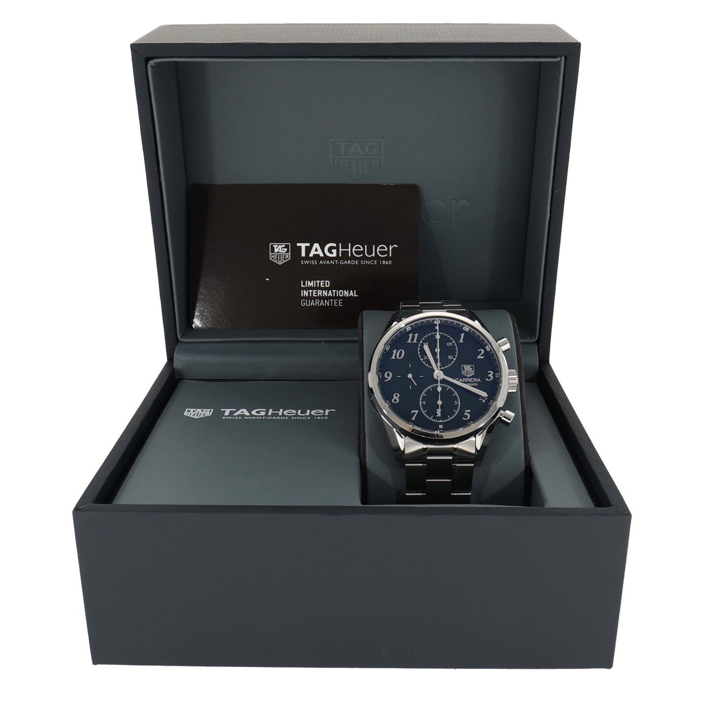 Tag Heuer Carrera CAS2110 41mm Stainless Steel Watch