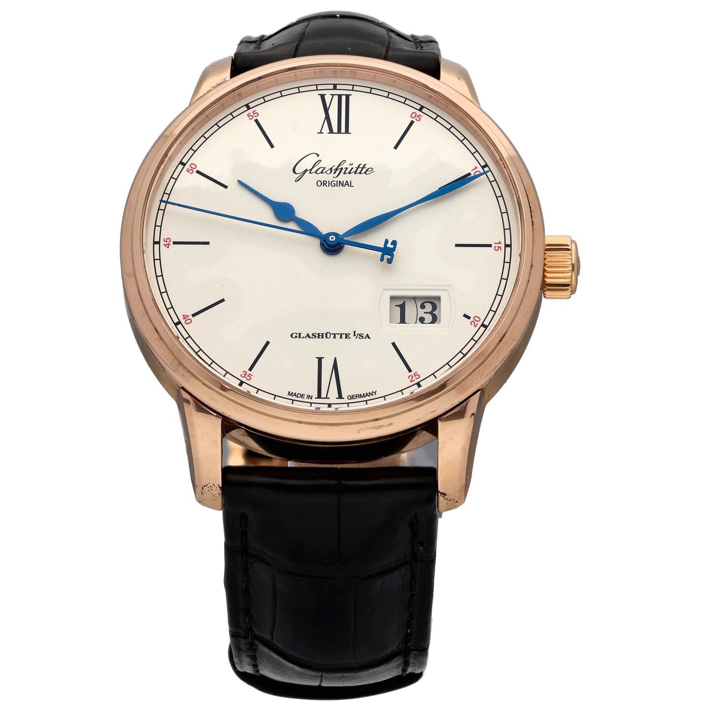 The Glashütte Original Senator 1.36.03.02.05.30 40mm Gold Watch