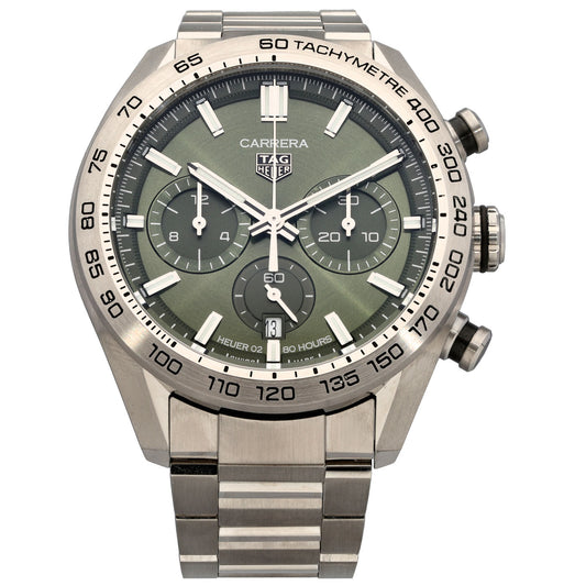 Tag Heuer Carrera CBN2A10 44mm Stainless Steel Watch