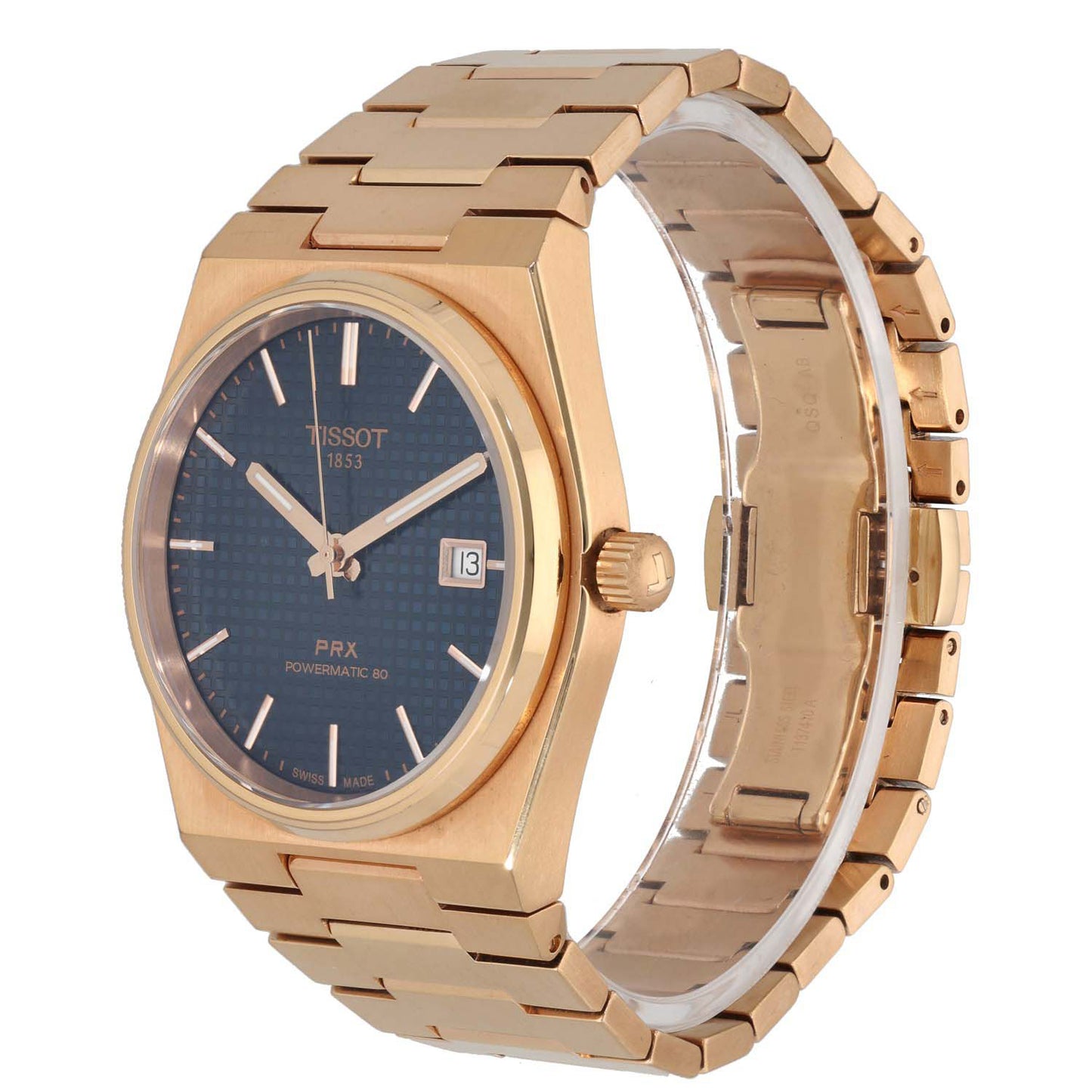 Tissot PRX Powermatic 80 T137407A 40mm Gold Plated Watch