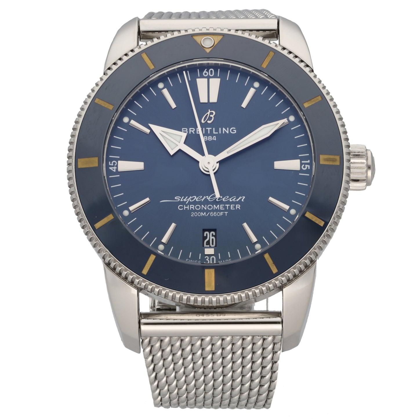 Breitling Superocean AB2030 44mm Stainless Steel Watch