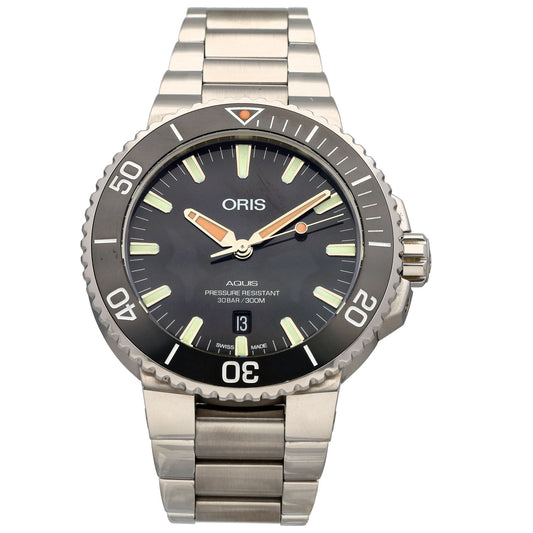 Oris Aquis 7730 43.5mm Stainless Steel Watch