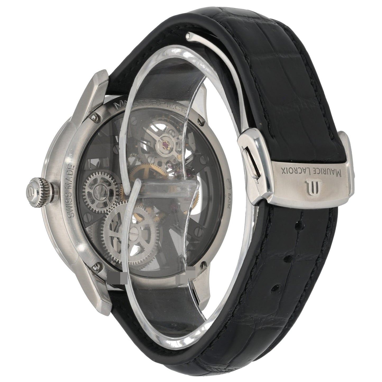 Maurice Lacroix Masterpiece Skeleton MP7228 43mm Stainless Steel Watch