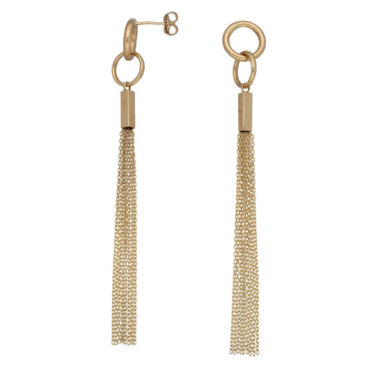 14ct Gold Drop Earrings