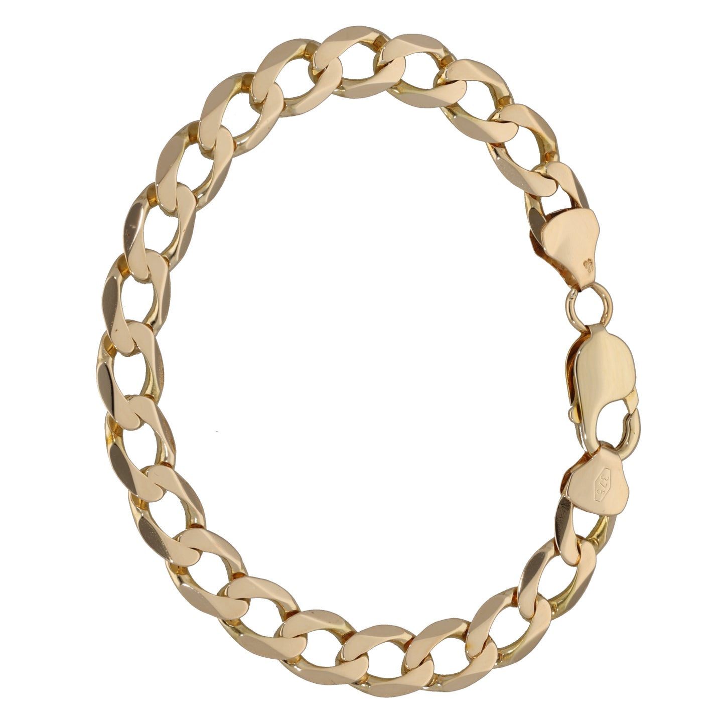 9ct Gold Curb Bracelet