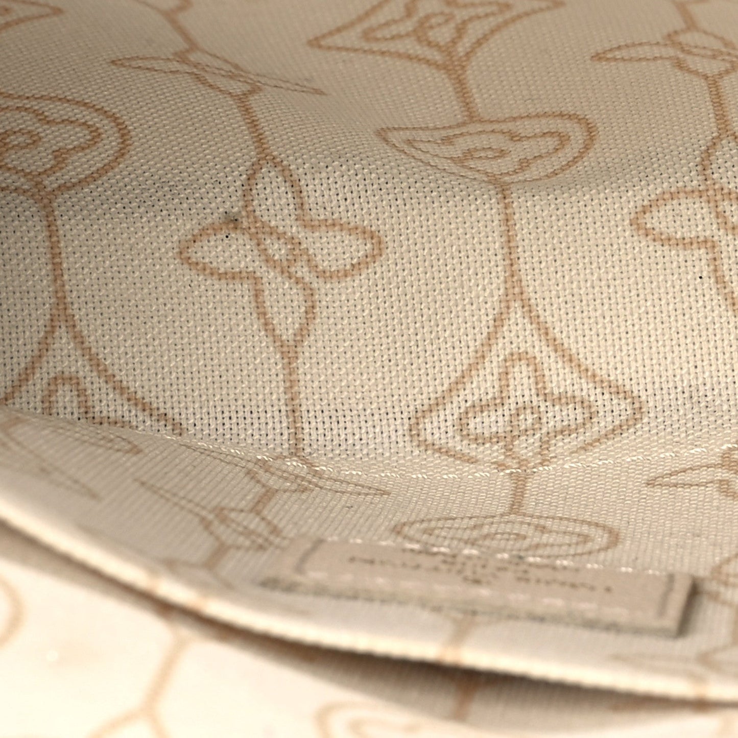 Louis Vuitton Nautical Pochette Felicie Damier Azur Coated Canvas Bag - White