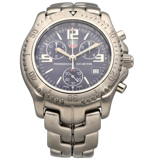 Tag Heuer Link CT1110 41mm Stainless Steel Watch
