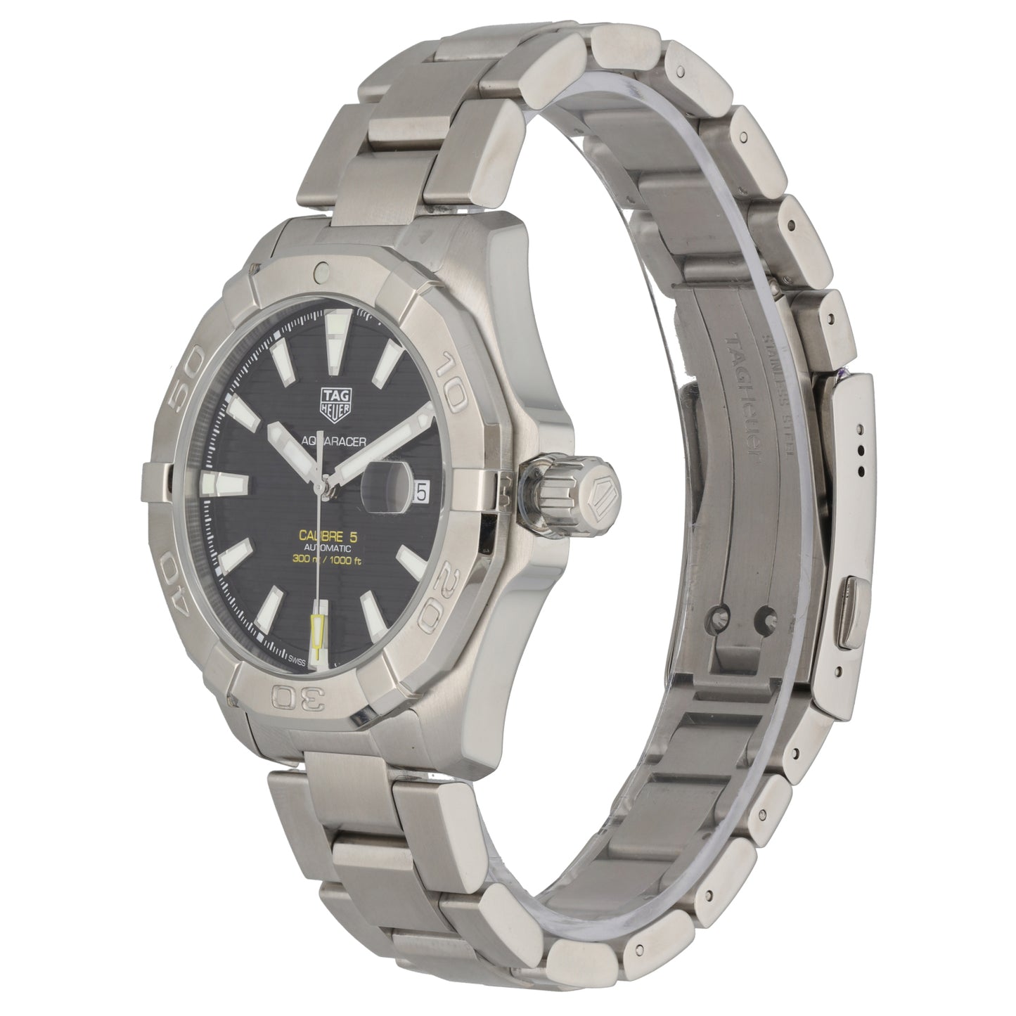 Tag Heuer Aquaracer WAY2010 43mm Stainless Steel Watch
