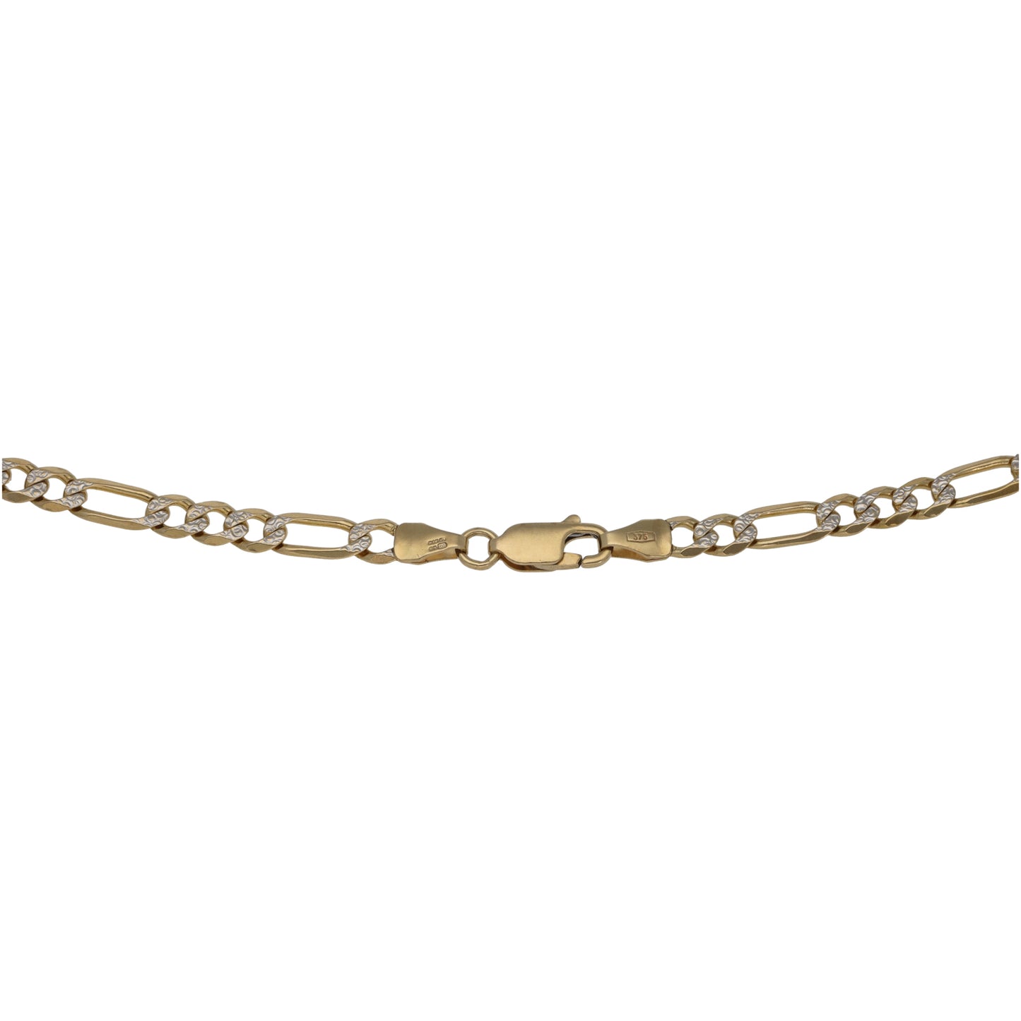 9ct Gold Figaro Chain 24"