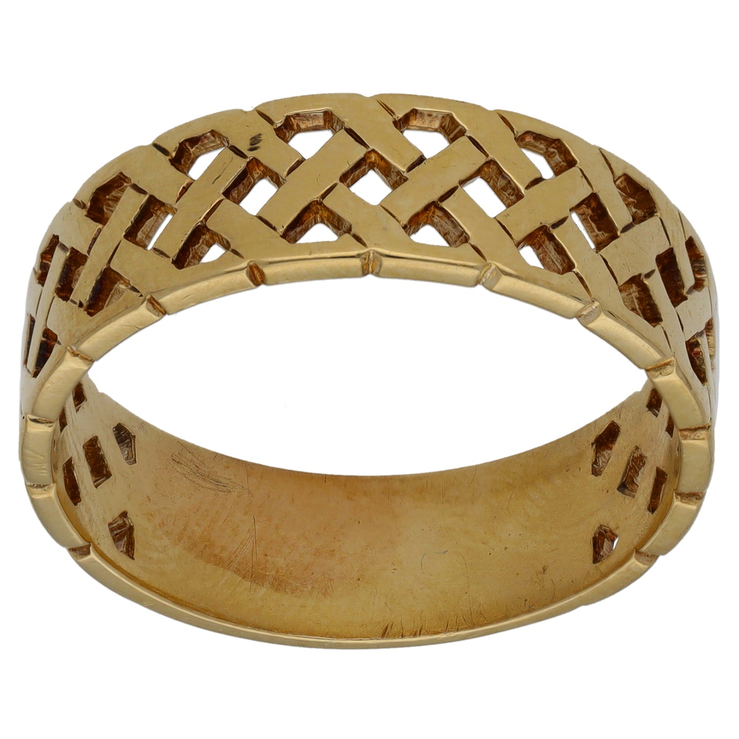 9ct Gold Alternative Ring Size U