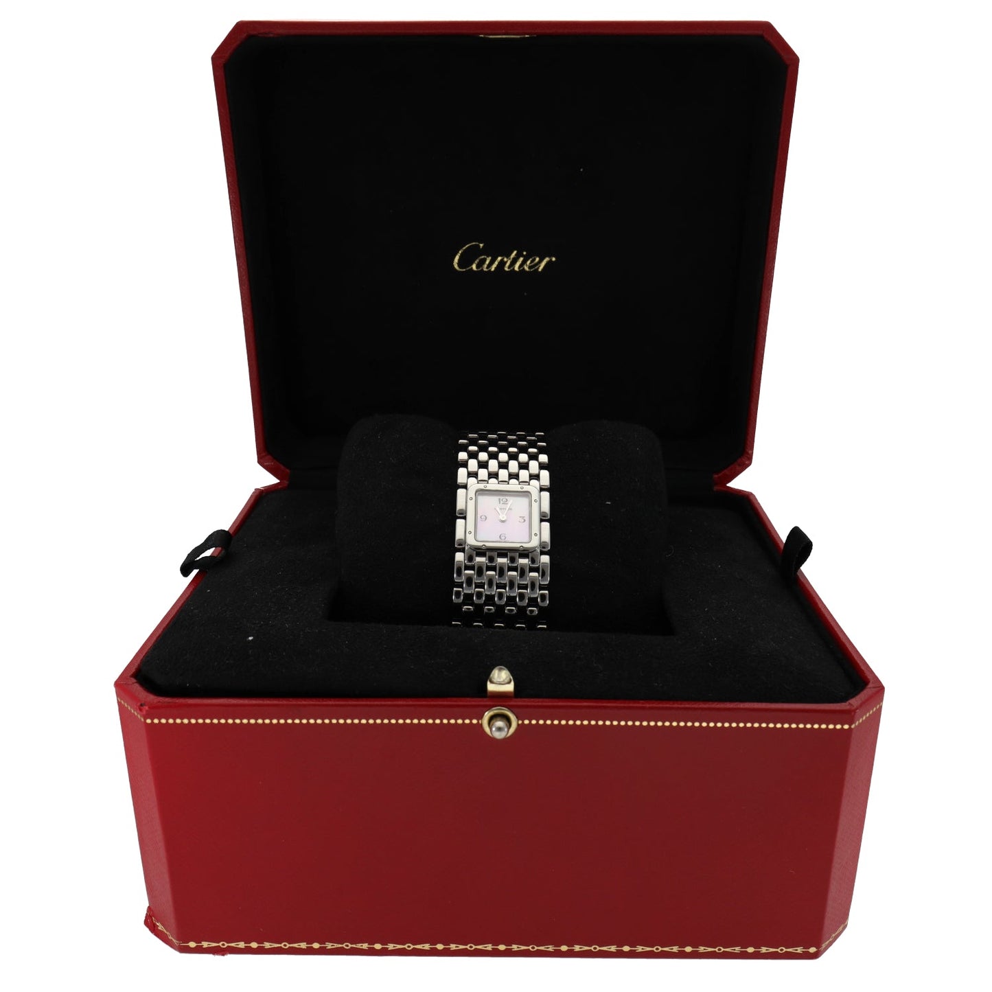 Cartier Panthere Ruban W61003T9 21mm Stainless Steel Watch