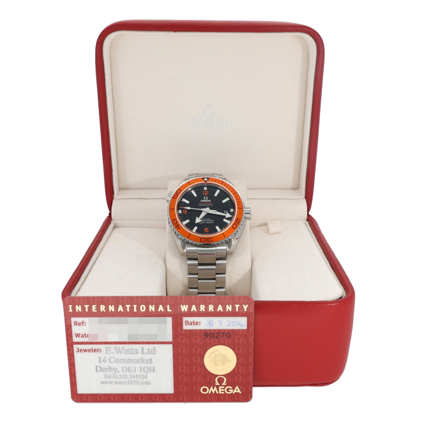 Omega Planet Ocean 232.30.46.21.01.002 45.5mm Stainless Steel Watch