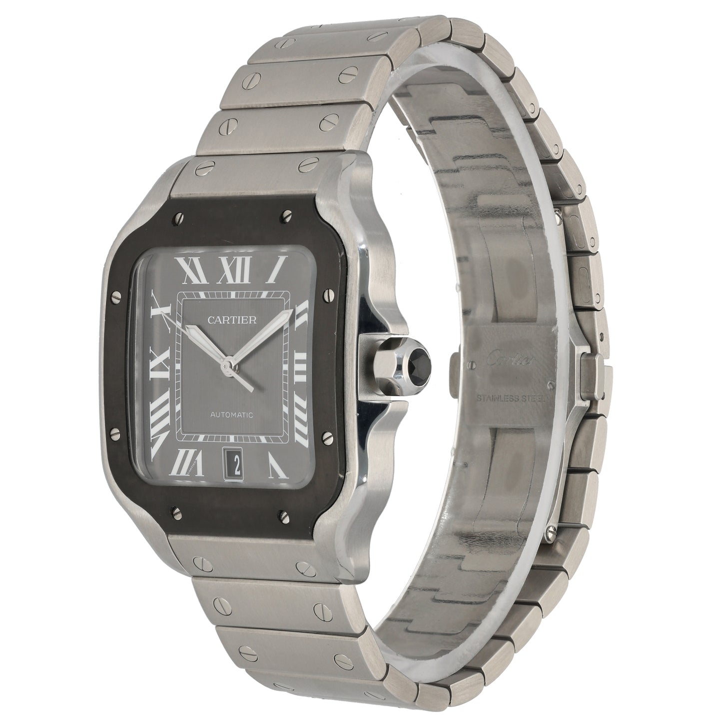 Cartier Santos WSSA0037 40mm Stainless Steel Watch