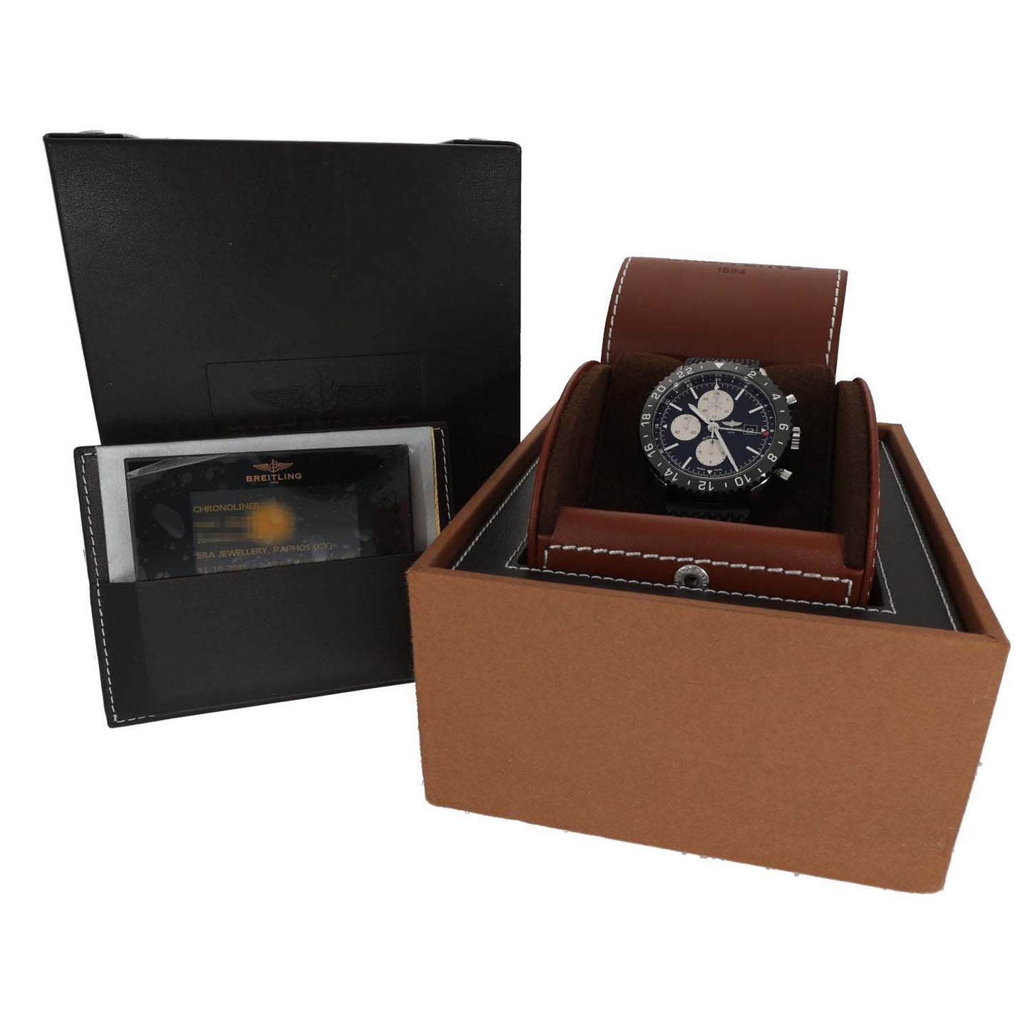 Breitling Chronoliner Y24310 46mm Stainless Steel Watch