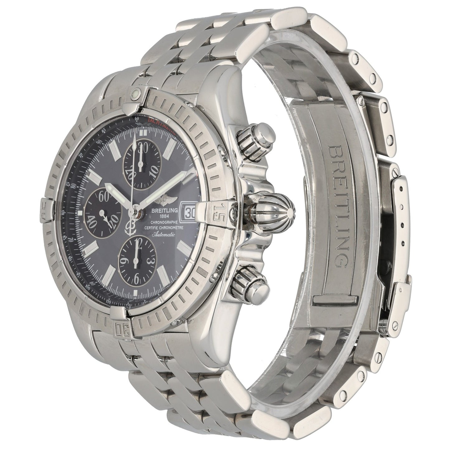Breitling Chronomat Evolution A13356 44mm Stainless Steel Watch