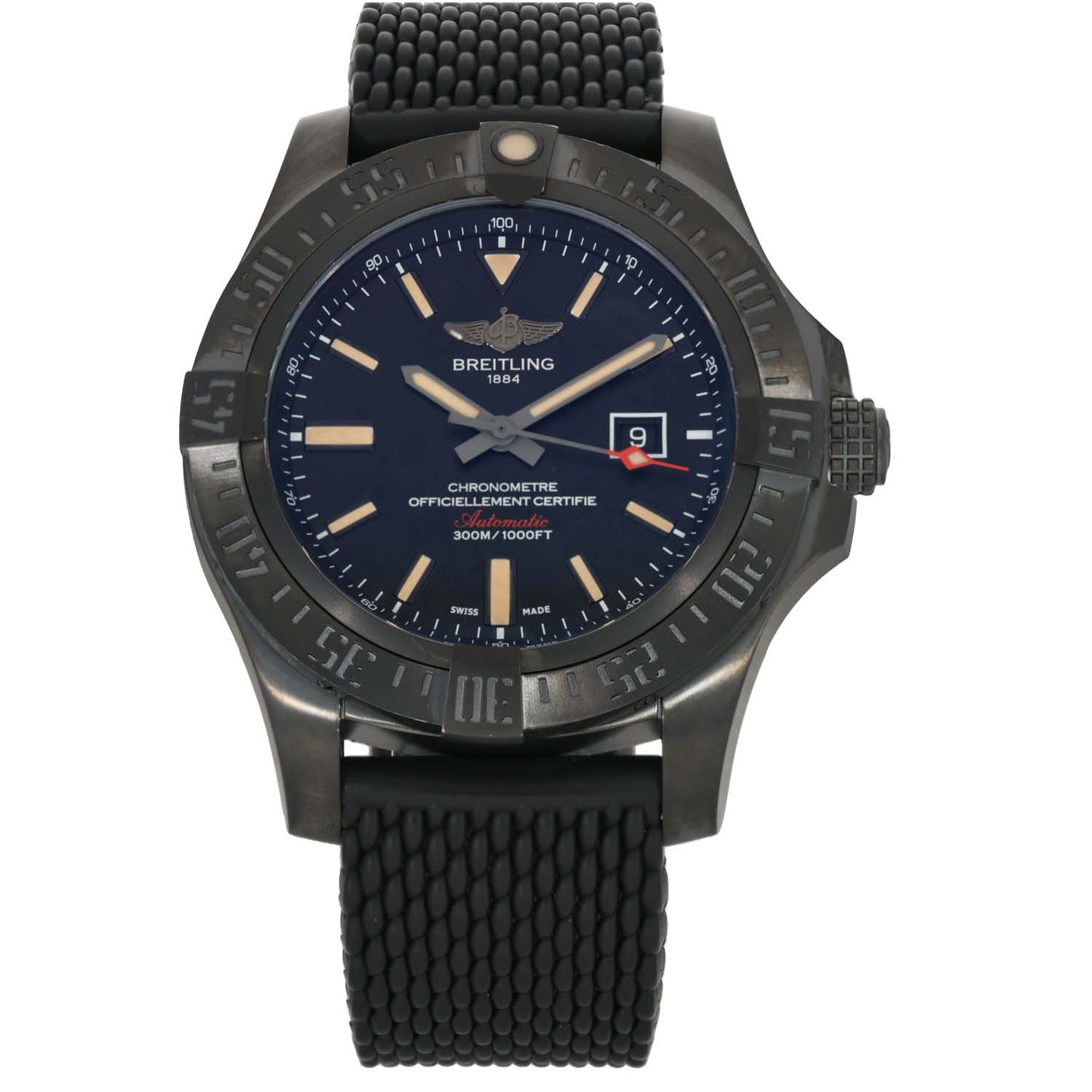 Breitling Avenger Blackbird V17310 48mm Titanium Watch