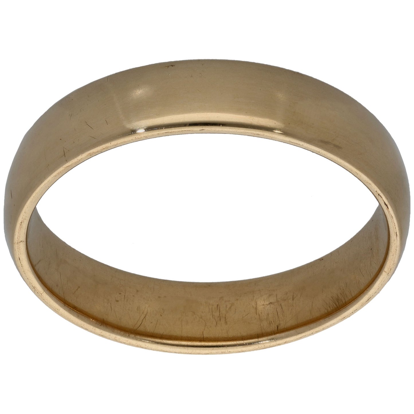 9ct Gold Plain Wedding Ring Size Z+6