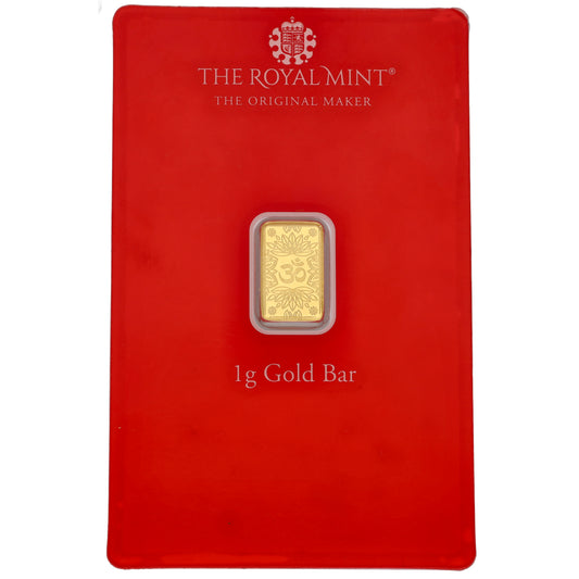 24ct 1g Gold Bar