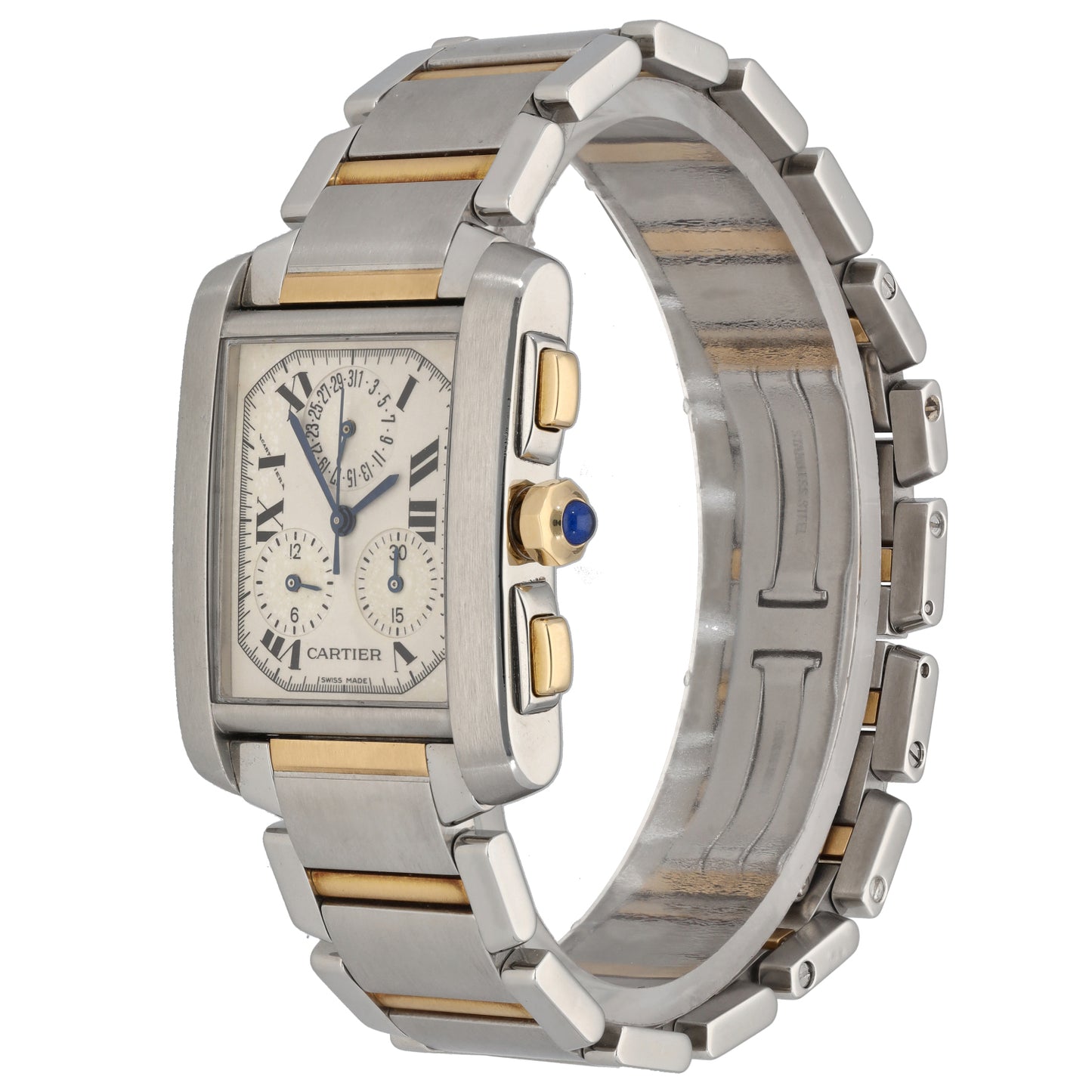 Cartier Tank Francaise 2303 28mm Stainless Steel Watch